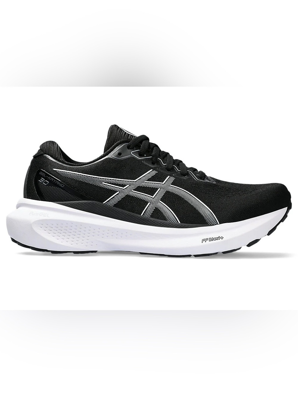 Asics Women's Black & White Athletic Running Shoes kayano
